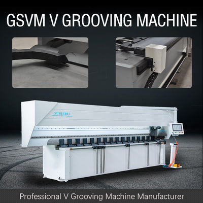 Qualität  Vertical Metal Grooving Machine Cnc V Grooving Machine For Ornament 1250mm Fabrik