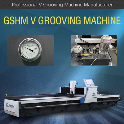 Qualität  Efficient High Speed V Grooving Machine V Groover Machine For Shower Room Frame Fabrik