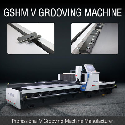 220V Hochgeschwindigkeits-V-Grooving-Maschine für Metallvorhangwanddekoration