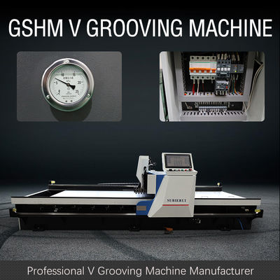Industrielle v-Nut-Maschine für Nutmaschine der Metalltür-Industrie-V