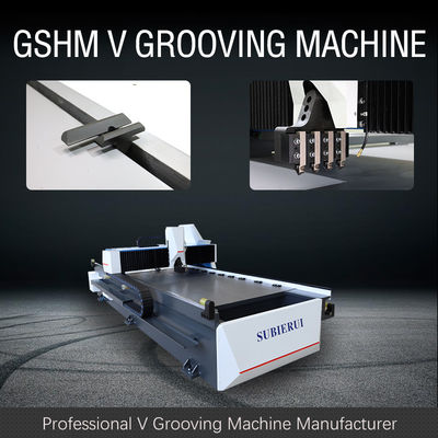 Horizontale v-Schneidemaschine-Metallzwischenwand V Groover-Hochleistungsmaschine