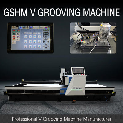 1240 Hydraulische Hochgeschwindigkeits-V-Grooving-Maschine für Edelstahldekoration