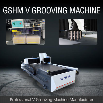 Schneidemaschine V des Antiskateboard-horizontale V Groover-Maschine für Verzierungs-Industrie 1240