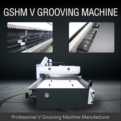 Schneidemaschine V des Antiskateboard-horizontale V Groover-Maschine für Verzierungs-Industrie 1240