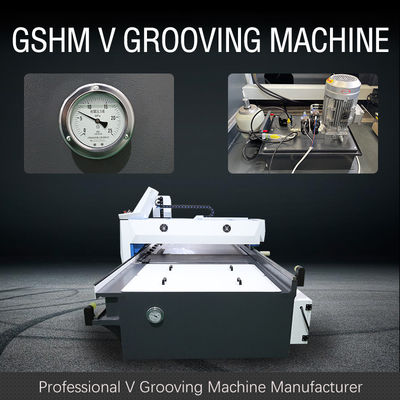 Horizontale v-Schneidemaschine-Metallzwischenwand V Groover-Hochleistungsmaschine