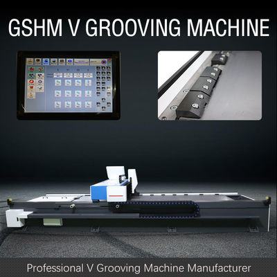Schneidemaschine V des Antiskateboard-horizontale V Groover-Maschine für Verzierungs-Industrie 1240