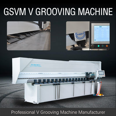 Hochleistungsblech, das Maschinen-Tür-Industrie V Groover-Maschine fugt