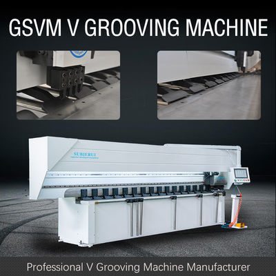 Cnc-Blech, das Maschine für Metallzwischenwand V Groover-Maschine 1240 fugt