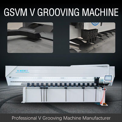 Cnc-Blech, das Maschine für Metallzwischenwand V Groover-Maschine 1240 fugt