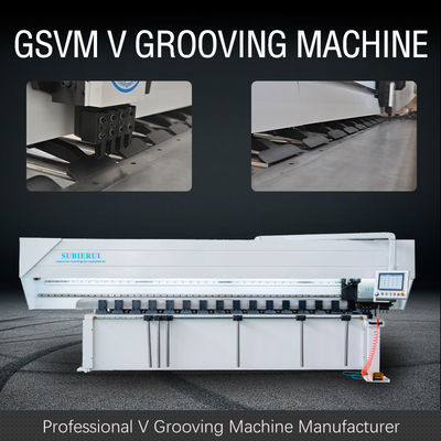 Vertikales Metall, das fugende Maschine Maschine Cnc V für Verzierung 1250mm fugt