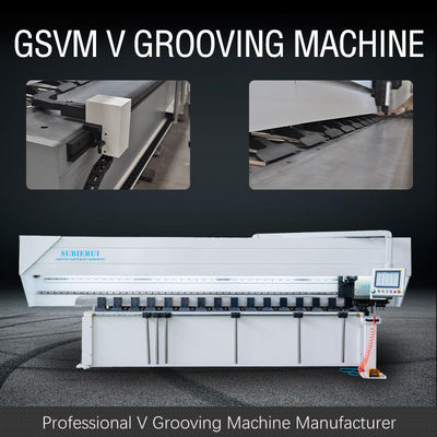 Vertikales Metall, das fugende Maschine Maschine Cnc V für Verzierung 1250mm fugt