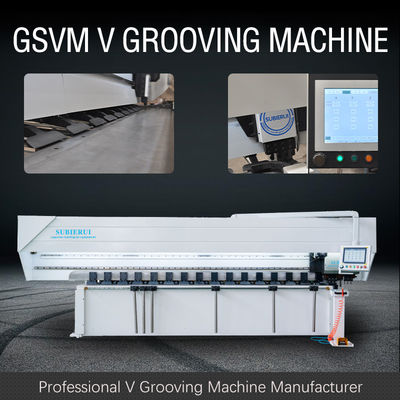 fugende Maschine 4000mm CNC V für das Verzierungs-Metall, das Maschine fugt
