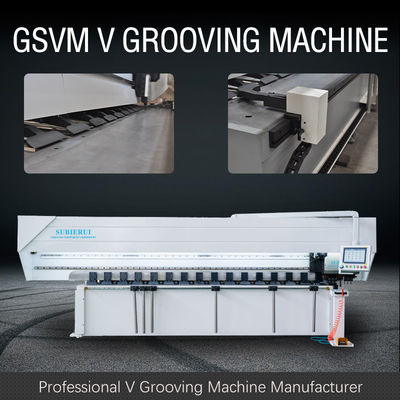 Hydraulisches Blech, das Nut-Schneider-Maschine des Maschinen-Edelstahl-V fugt