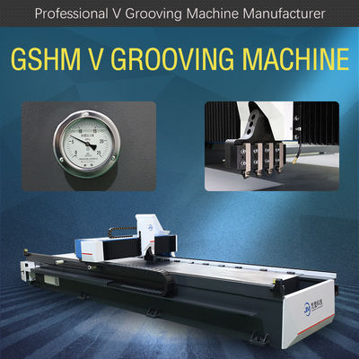 Horizontale Nut-Maschine Cnc V Schneidemaschine-V für Metallsignage