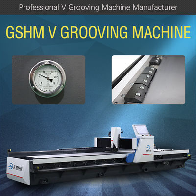 Hohe Präzision horizontales V Maschinen-Tür-Industrie V Groover-Maschine fugend