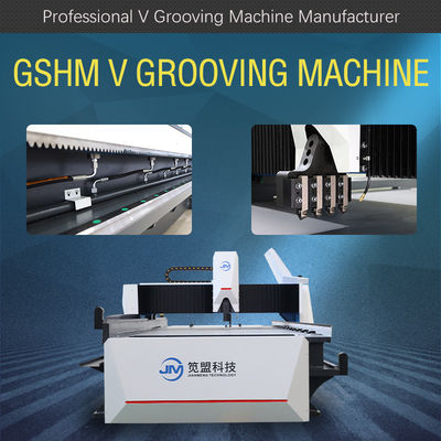 Hohe Präzision horizontales V Maschinen-Tür-Industrie V Groover-Maschine fugend