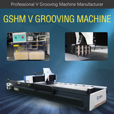 Hohe Präzision horizontales V Maschinen-Tür-Industrie V Groover-Maschine fugend