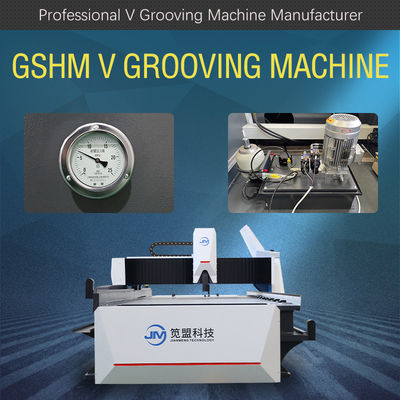 Horizontale Nut-Maschine Cnc V Schneidemaschine-V für Metallsignage