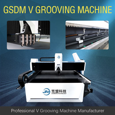 Hydraulisches automatisches V, das Maschine V Groover-Maschinen-Antiskateboard-Stopper fugt