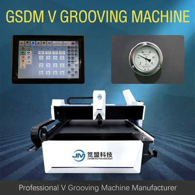 Hydraulisches automatisches V, das Maschine V Groover-Maschinen-Antiskateboard-Stopper fugt