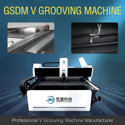 Hydraulisches automatisches V, das Maschine V Groover-Maschinen-Antiskateboard-Stopper fugt