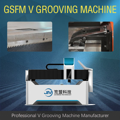 Horizontale Schneidemaschine V CNC V Groover-Maschine für Metallzwischenwand täfelt 1560