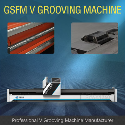 Vertikale Nut-Maschine CNC V Schneidemaschine-V für Metallsignage-Produktion 1240