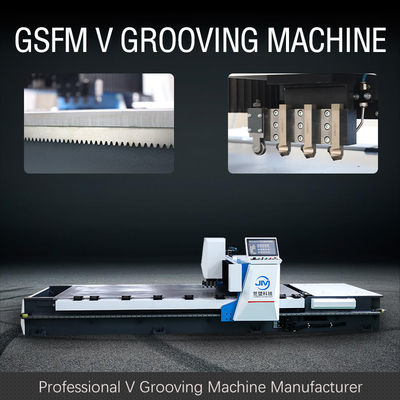 Versatile horizontale V-Schneidmaschine für Anzeigerechte mit Edelstahldekoration