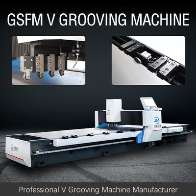Hochgeschwindigkeits-Horizontale V-Groove-Schneidemaschine 5900×2000×1550 mm für Metallplatten