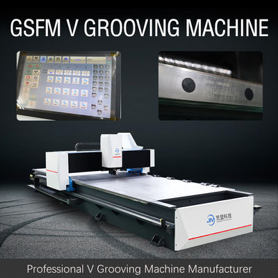 Hochgeschwindigkeits-Horizontale V-Groove-Schneidemaschine 5900×2000×1550 mm für Metallplatten