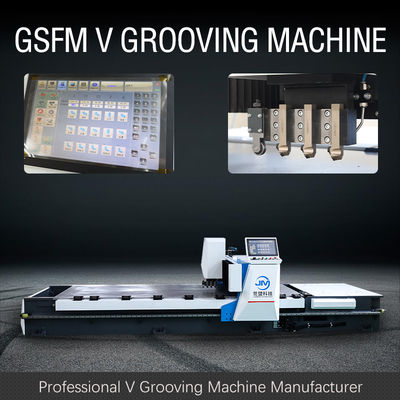 Vier mit Seiten versehene Schneidemaschine CNC V, die Innovations-und Aluminiumplatte 5mm bevollmächtigt