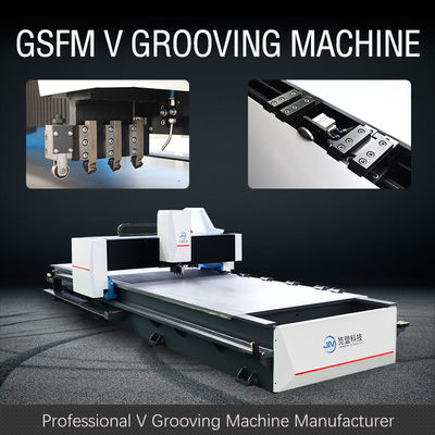 Versatile horizontale V-Schneidmaschine für Anzeigerechte mit Edelstahldekoration