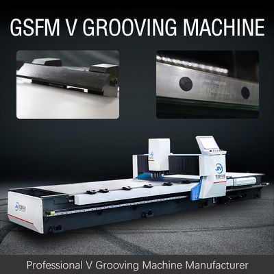 Hochgeschwindigkeits-CNC-V-Grooving-Maschine für die Dekorationsindustrie aus Edelstahl - Modell 1225