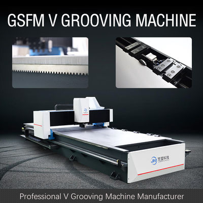 Hochgeschwindigkeits-CNC-V-Grooving-Maschine für die Dekorationsindustrie aus Edelstahl - Modell 1225