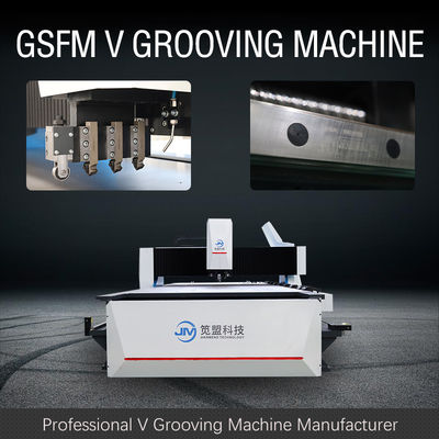 Hochgeschwindigkeits-CNC-V-Grooving-Maschine für die Dekorationsindustrie aus Edelstahl - Modell 1225